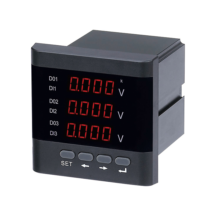TL900S-A/V 数显三相电流电压表